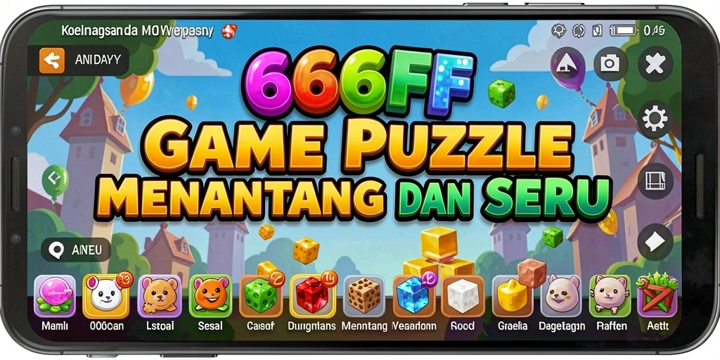 Tangkapan layar gameplay 666FF menampilkan tantangan Puzzle yang menarik.