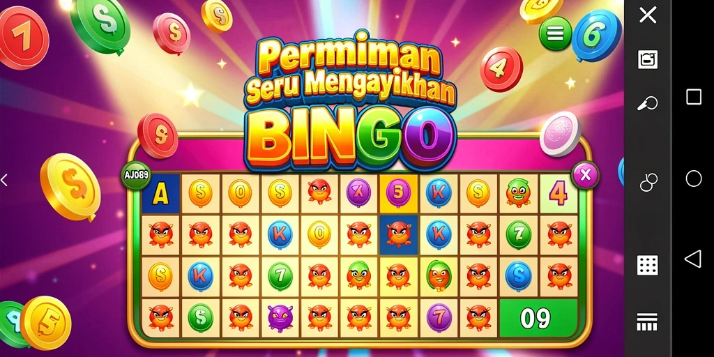 Tampilan gameplay AJO89 yang seru dan penuh warna.