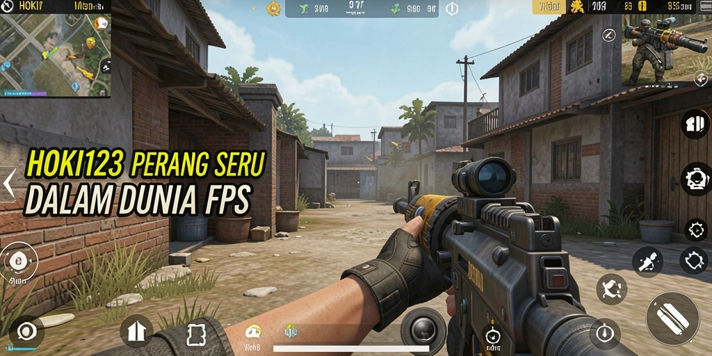 Tampilan aksi seru dalam gameplay HOKI123 yang mendebarkan.