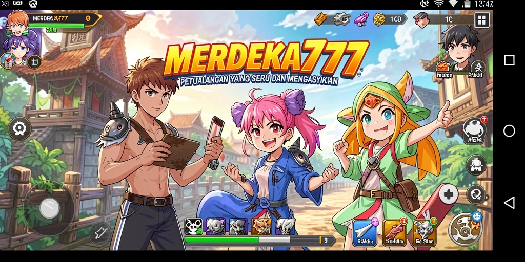 Gameplay seru di dunia Anime yang menakjubkan.