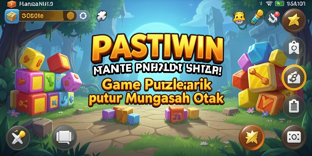 Screenshot PASTIWIN menunjukkan gameplay Puzzle yang menarik dan menantang.