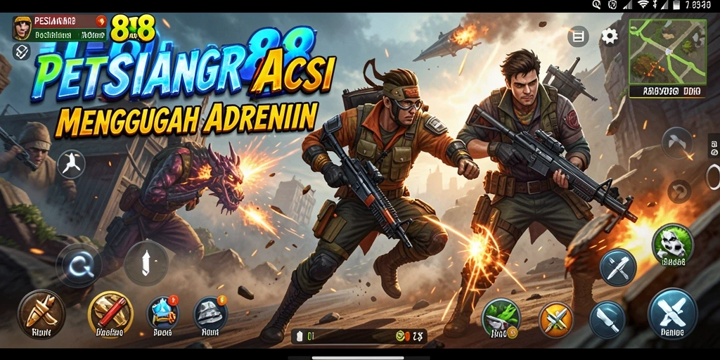 Tampilkan pengalaman gameplay PESIAR88 yang menegangkan dan mendebarkan.