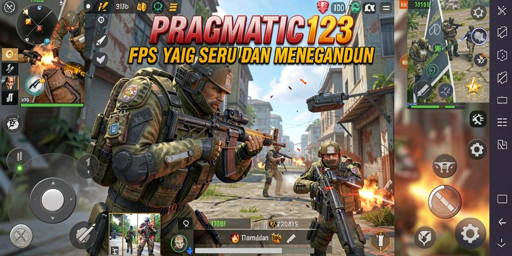 Gameplay menarik PRAGMATIC123 dalam aksi pertempuran FPS.