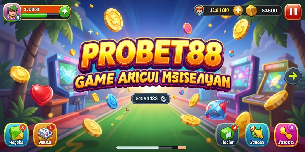 Screenshot PROBET88 menampilkan gameplay Arcade yang seru dan mengasyikkan.