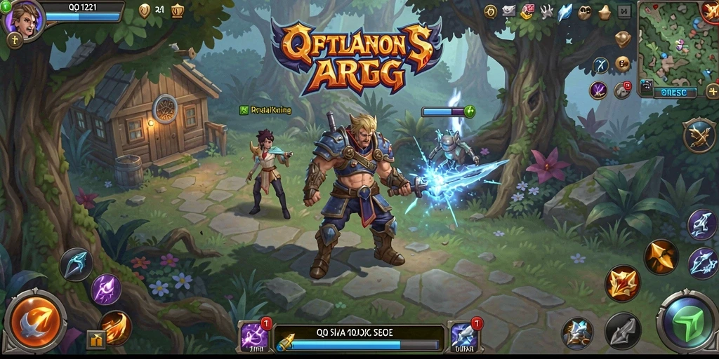 Gameplay seru dalam <strong>QQ1221</strong> yang penuh aksi dan petualangan.