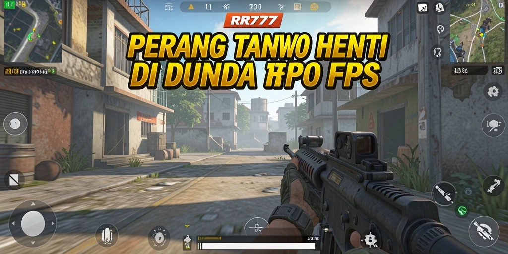 Gameplay mendebarkan di RR777 dengan pertarungan FPS yang intens.