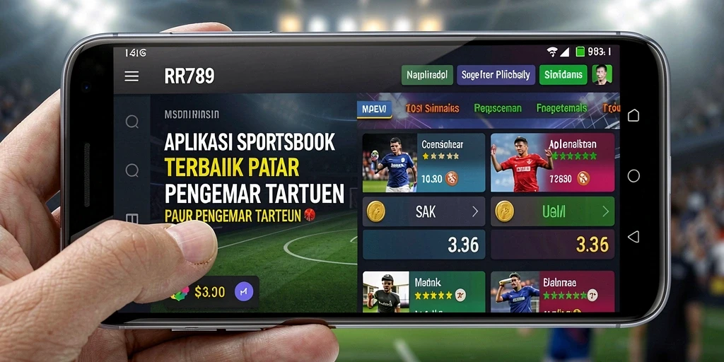 Tampilan gameplay Sportsbook yang menarik dan interaktif.