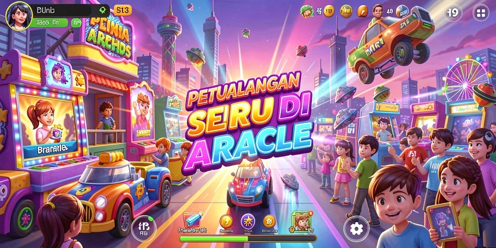 Tampilan gameplay seru S13 dengan rintangan yang menantang.