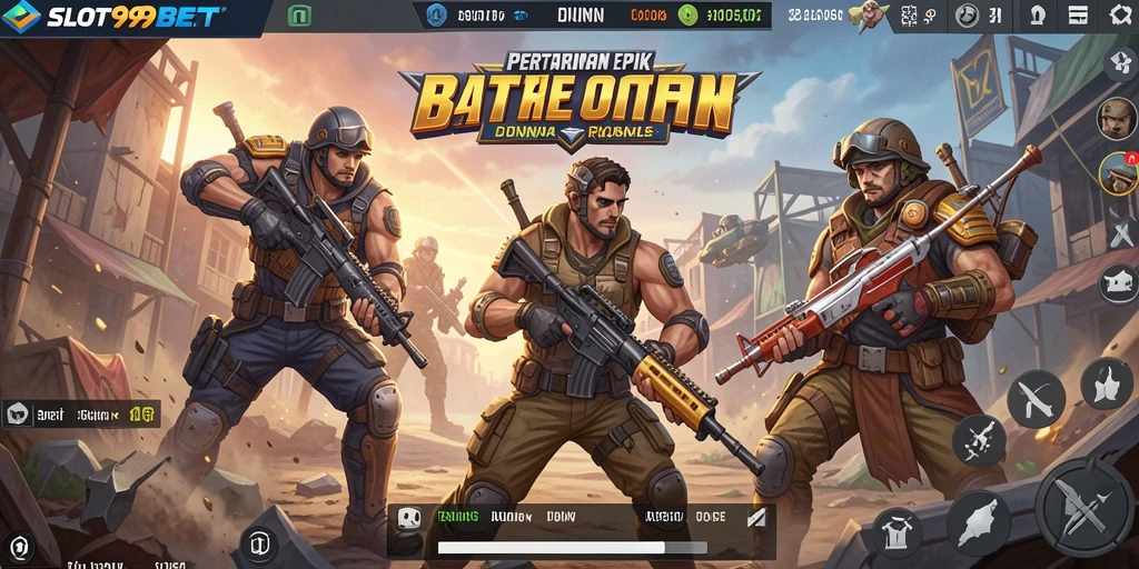 Gameplay slot99bet yang penuh aksi dan ketegangan.