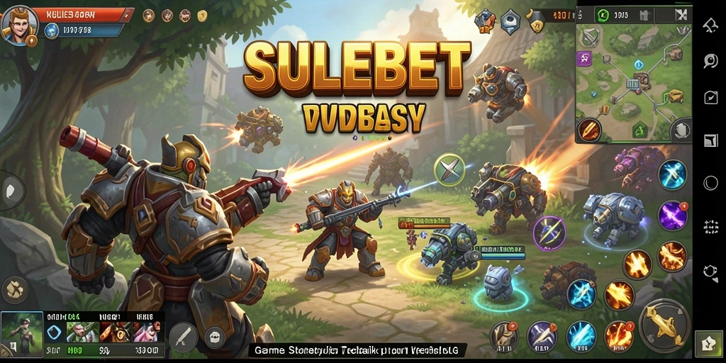 Tangkapan layar gameplay SULEBET menampilkan strategi pertempuran yang mendebarkan.
